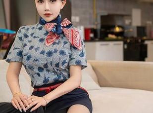 XINGYAN星颜社 – 韩雨馨的职业装，免费图包里有些不得了的小细节。