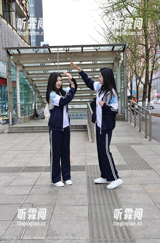 Xiuren秀人网 - 当赵惟依coco穿上校服，原图直击人心