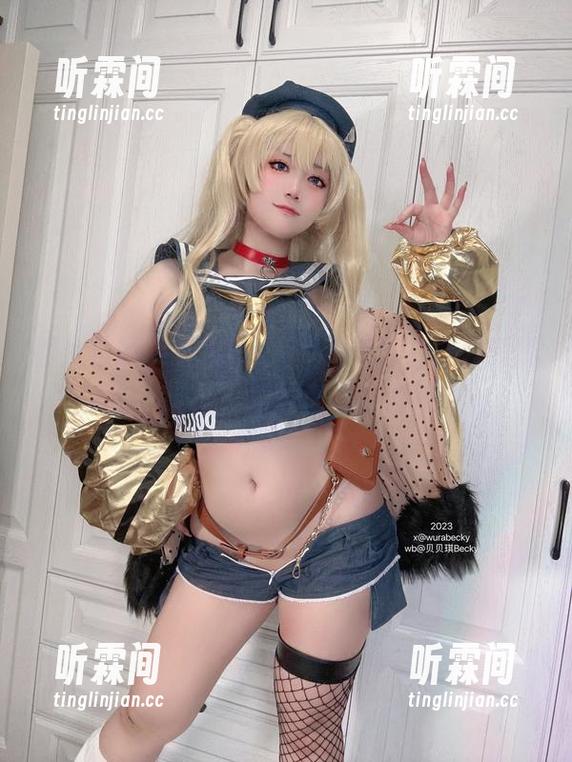 贝贝琪Becky 图片里的贝贝琪Becky和明日奈友好到爆了,无圣光段位真不一般吧?
